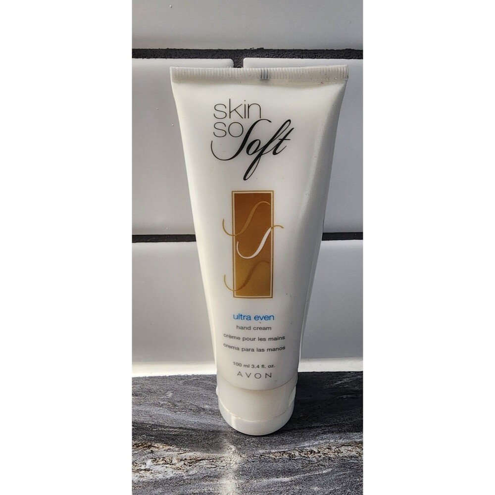NEW Avon Skin So Soft Hand Cream Ultra Even Skin Tone 3.4 Oz. Discontinued 2010
